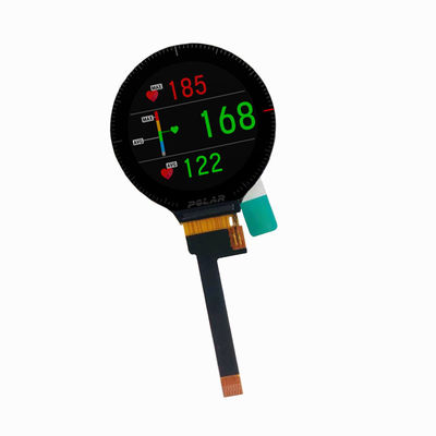 Kalite 188PPI 1.28" TFT Renkli Dokunmatik Ekran 240X240 İzle NTSC Yuvarlak LCD Ekran Fabrika