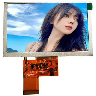 İyi bir fiyat. Chimei Innolux 5.0 inç Endüstriyel TFT LCD 40pin RGB Arayüzü 800x480 Çözünürlük çevrimiçi