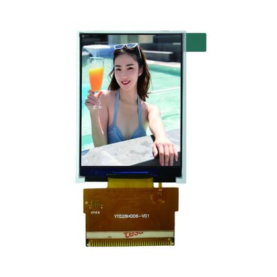 İyi bir fiyat. LCD küçük ekran 2.8 inç renkli TN dikey ekran TFT 240 * 320 çözünürlüklü MCU arayüzü cihazların ve sayaçların terminal gösterimi için uygundur çevrimiçi